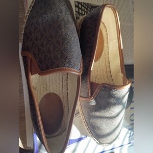 Micheal Kors Leather Espadrille Shoe